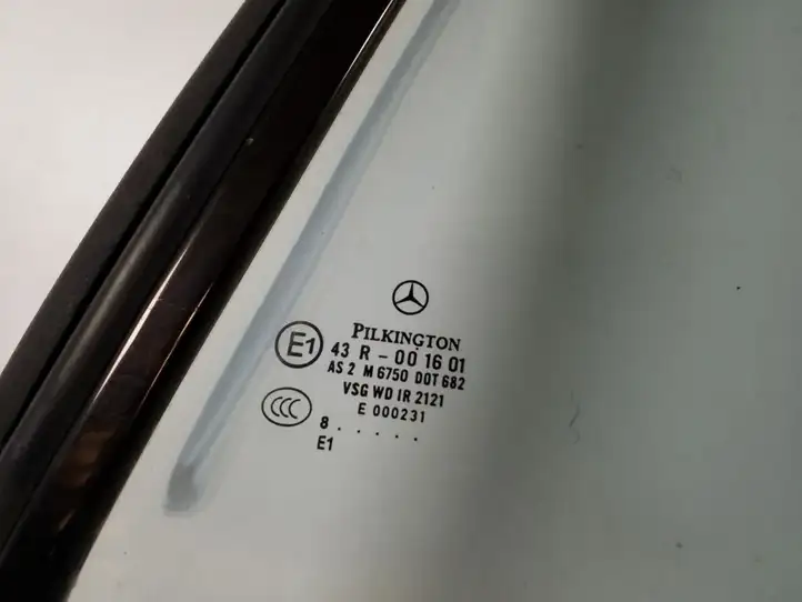 Mercedes-Benz CL C216 (2007 - 2014) A2166700310 Заднее боковое стекло — фото 3