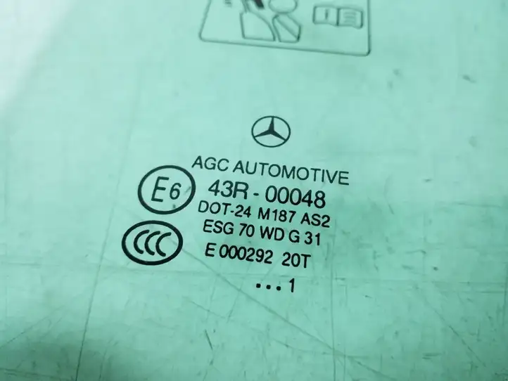 Mercedes-Benz B-class W246 (2011 - 2014) A2467350400 Стекло задней двери — фото 3