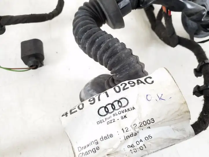 Audi A8 S8 D3 4E (2005 - 2007) 4E0971029AC Прочая электропроводка — фото 2