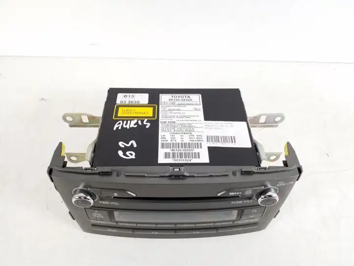 Toyota Auris 150 (2006 - 2012) 86120-02520 Магнитола / мультимедийная система — фото 7