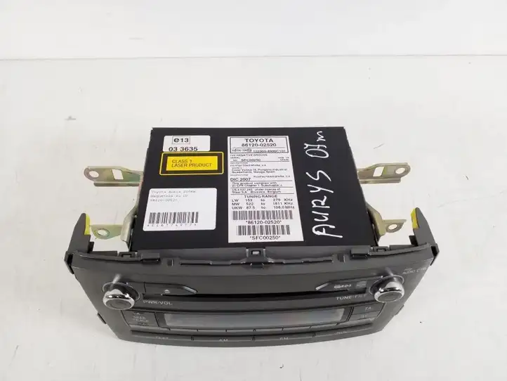 Toyota Auris 150 (2006 - 2012) 86120-02520 Магнитола / мультимедийная система — фото 4