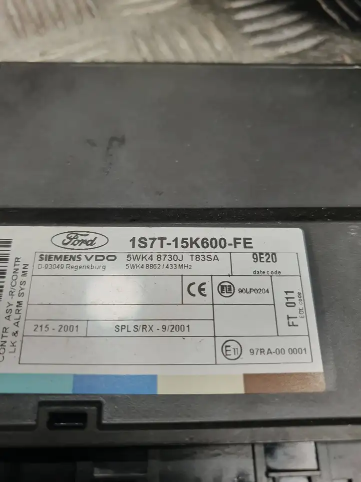 Ford Focus (1998 - 2004) 1S7T15K600FE Модуль комфорта — фото 1