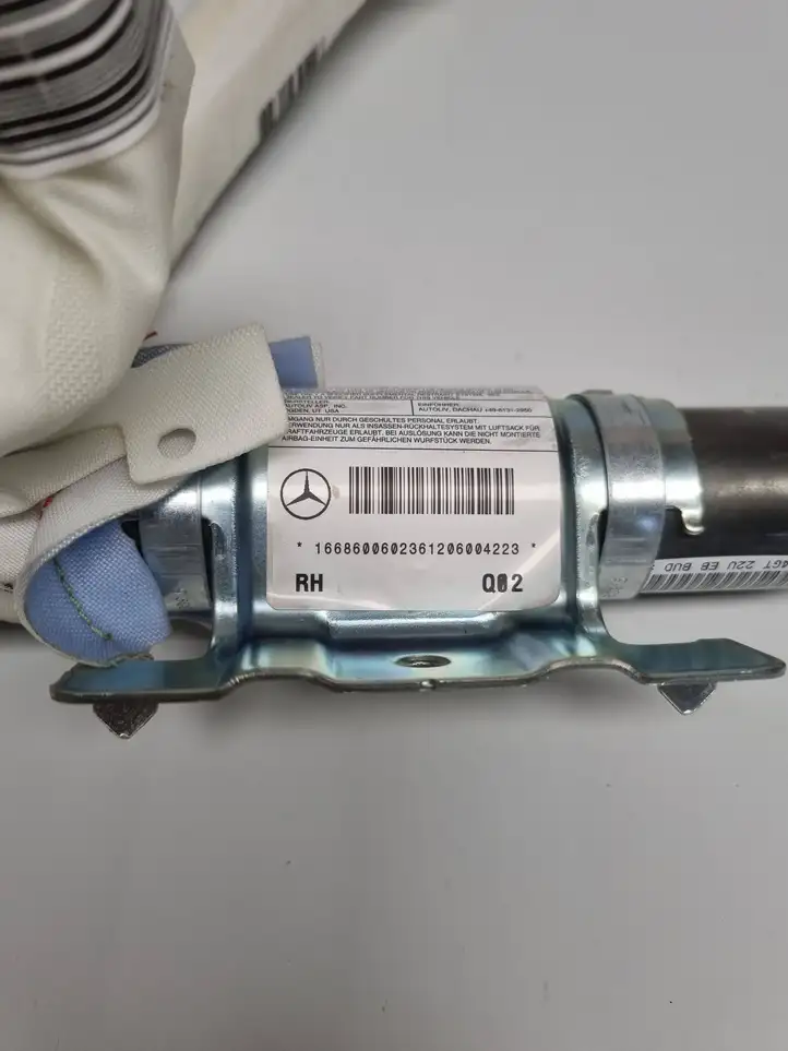Mercedes-Benz ML W166 (2012 - 2017) Боковая подушка безопасности шторка — фото 3