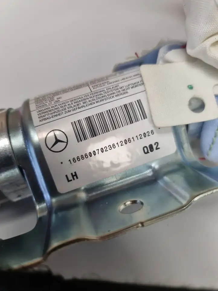 Mercedes-Benz ML W166 (2012 - 2017) Боковая подушка безопасности шторка — фото 3