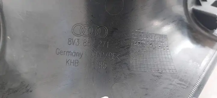Audi A3/S3 8V (2012 - 2016) 8V3867271 Внутренняя отделка переднего порога — фото 3