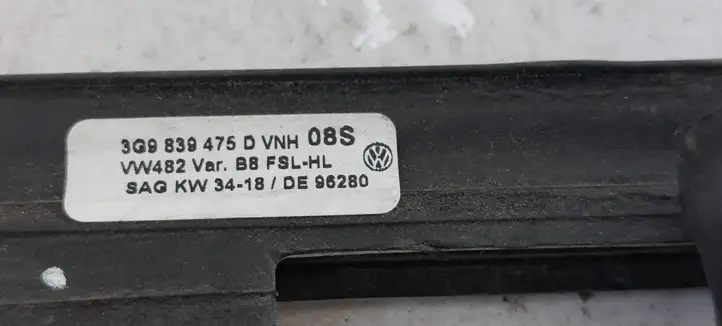 Volkswagen PASSAT B8 (2015 - ) 3G9839475D Накладка стекла задней двери — фото 3