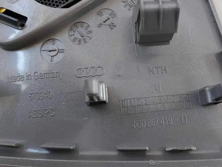 Audi A6 C7 (2011 - 2014) 4G0867419 Обшивка задней двери — фото 3