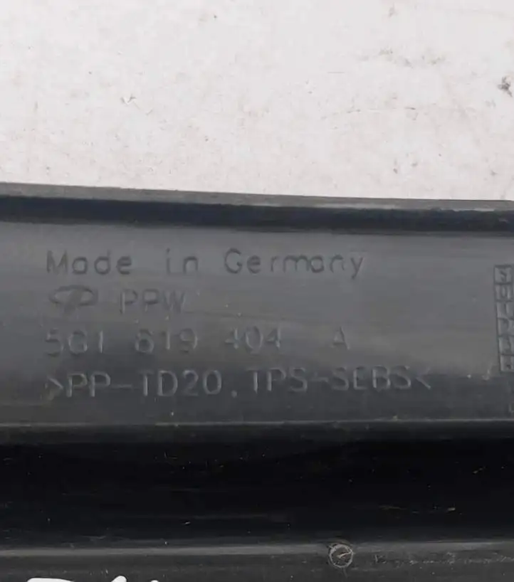 Volkswagen Golf VII (2013 - 2019) 5G1819404 Боковой воздушный дефлектор — фото 3