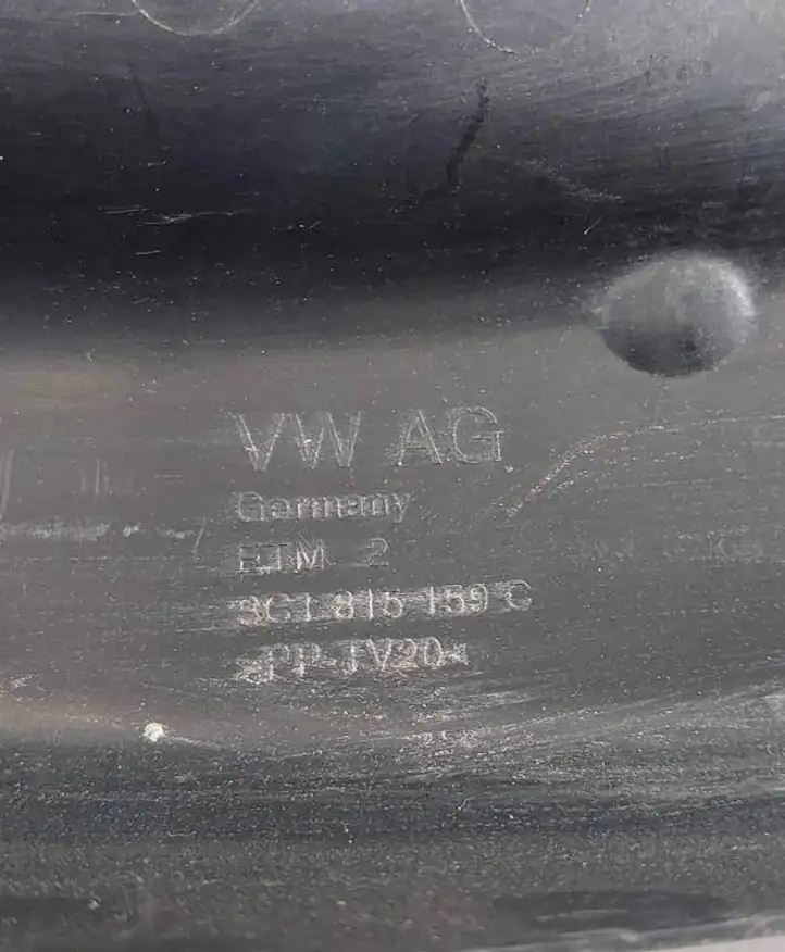 Volkswagen PASSAT B7 (2011 - 2014) 3C1815159C Другая часть кузова — фото 3