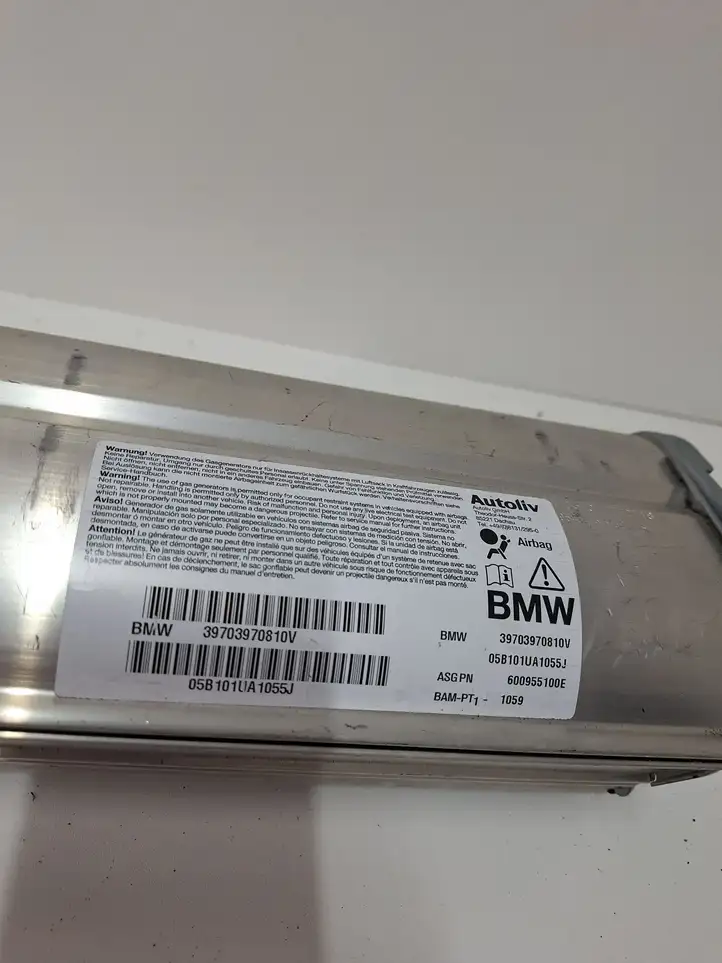 BMW 5 E60 E61 (2004 - 2010) Подушка безопасности пассажира — фото 2