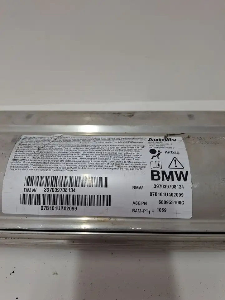 BMW 5 E60 E61 (2004 - 2010) Подушка безопасности пассажира — фото 2