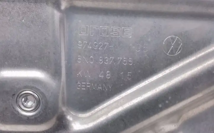 Volkswagen Tiguan (2011 - 2016) 5N0837755 Электростеклоподъемник передний (комплект) — фото 2
