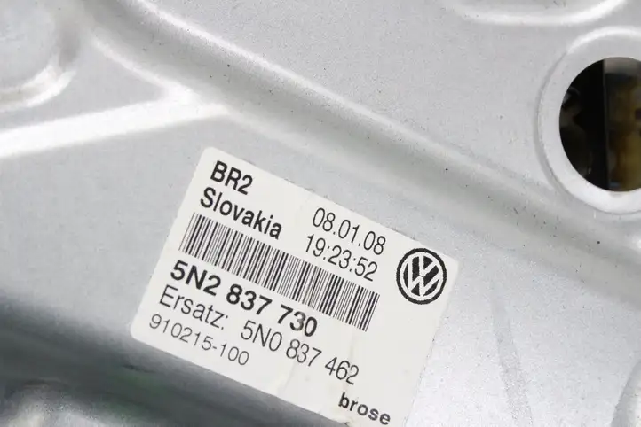 Volkswagen Tiguan (2007 - 2011) 5N2837730 Электростеклоподъемник передний (комплект) — фото 7