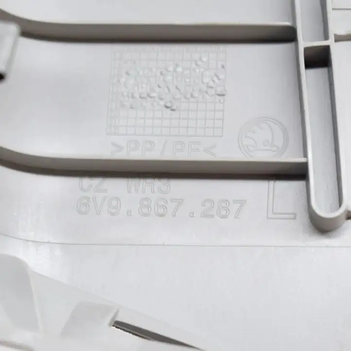 Skoda Fabia Mk3 (NJ) (2015 - 2021) 6V9867287 Обшивка стойки D нижняя — фото 4
