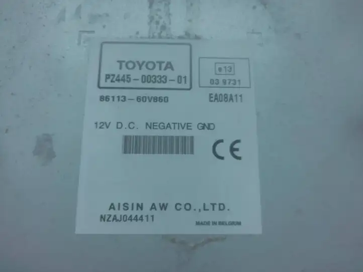 Toyota Avensis T270 (2009 - 2012) PZ4450033301 Магнитола / мультимедийная система — фото 5
