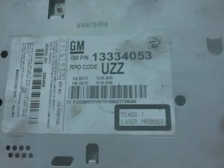 Opel Astra J (2009 - 2012) 13334053 Магнитола / мультимедийная система — фото 4