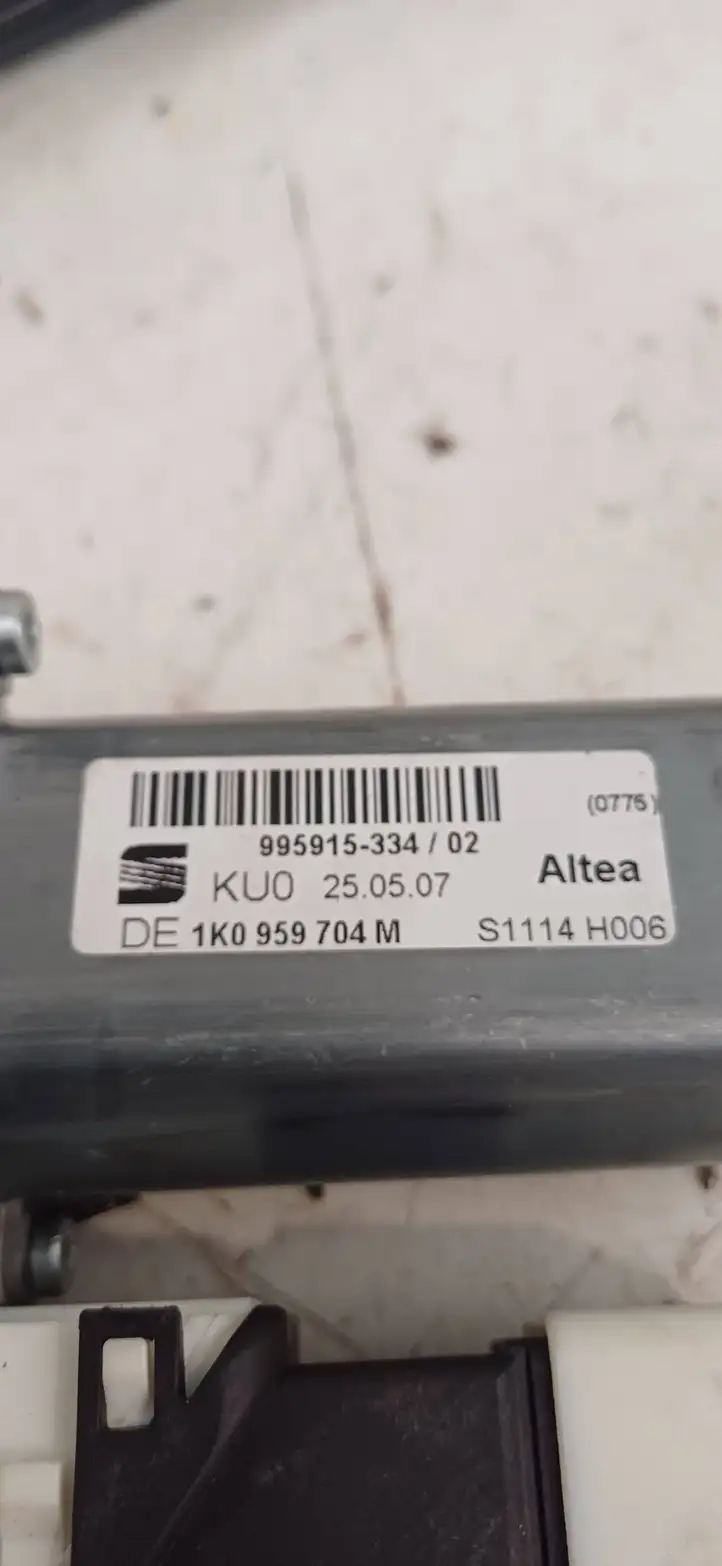 Seat Altea XL (2004 - 2015) 1K0959704M Стеклоподъемник передней двери (комплект) — фото 2