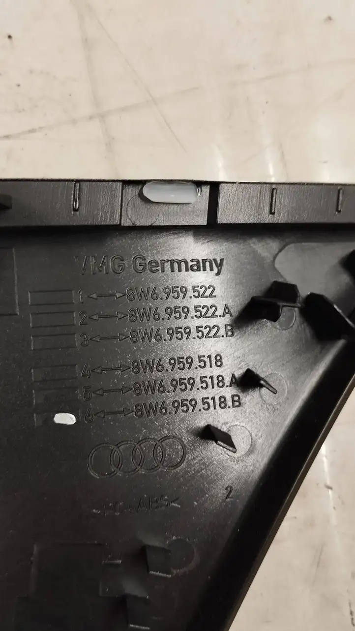 Audi RS5 (2017 - ) 8w6837020 Внутренняя ручка двери — фото 4