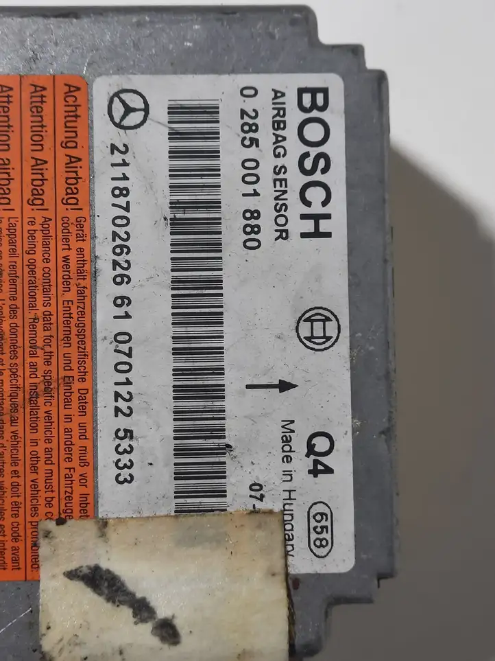 Mercedes-Benz E W211 (2002 - 2009)  2118702626 Блок управления надувных подушек