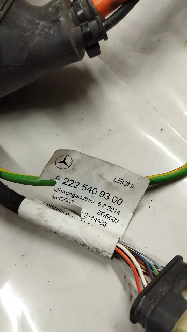 Mercedes-Benz S W222 (2013 - ) A2225409300 Кабель для зарядки электромобилей — фото 11