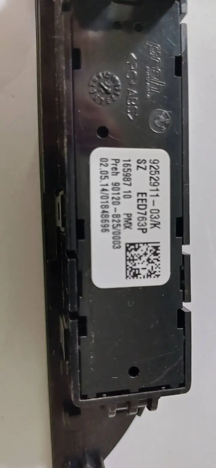 BMW 3 F30 F35 F31 (2012 - 2018) 01848696 Выключатель ASR — фото 9