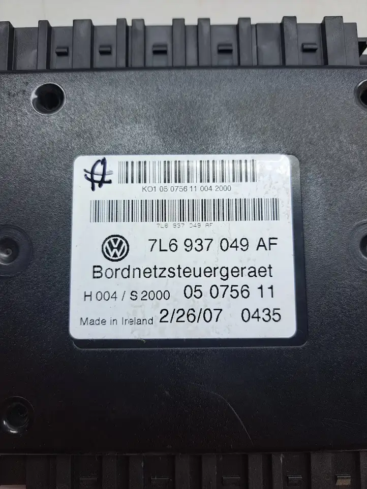 Volkswagen Touareg I (2002 - 2010) 7L6937049AF Модуль комфорта — фото 3