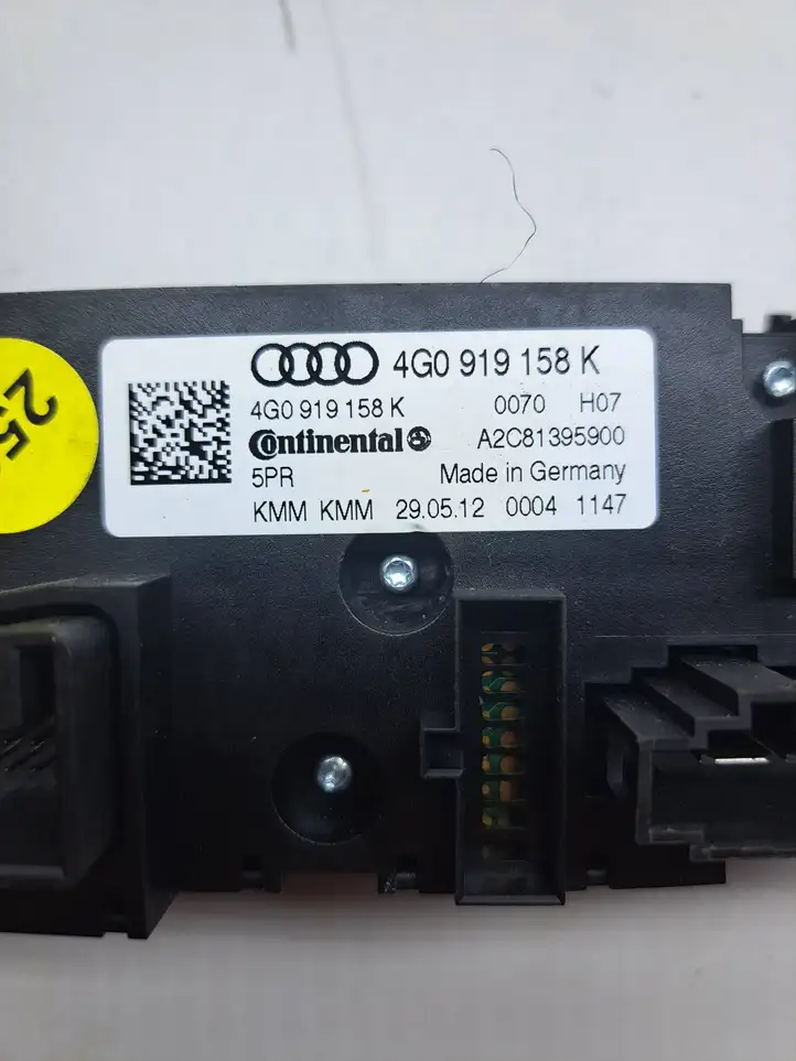 Audi A6 C7 (2011 - 2014) 4G0919158K Блок управления климат-контролем — фото 3