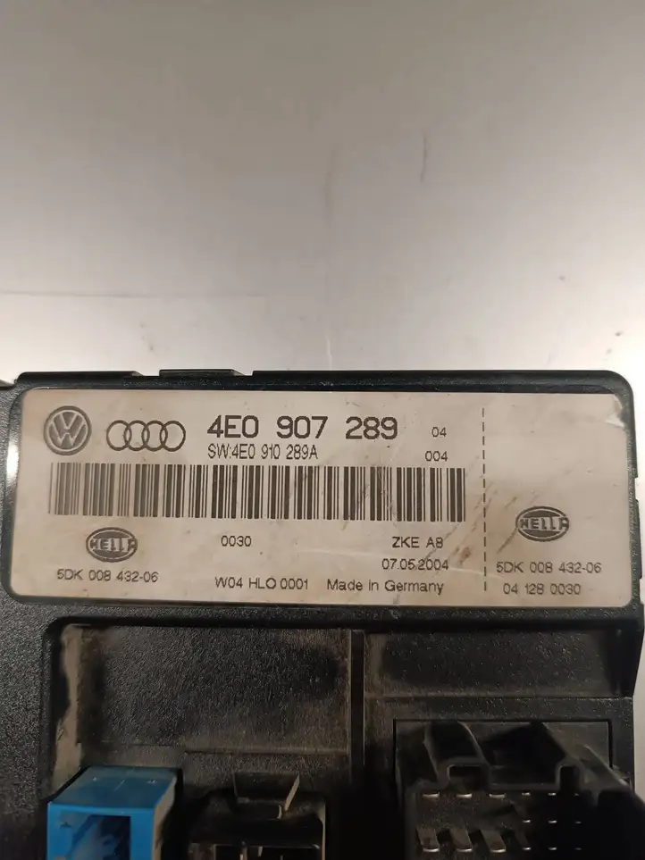 Audi A8 S8 D3 4E (2002 - 2005) 4E0907289 Модуль комфорта — фото 4