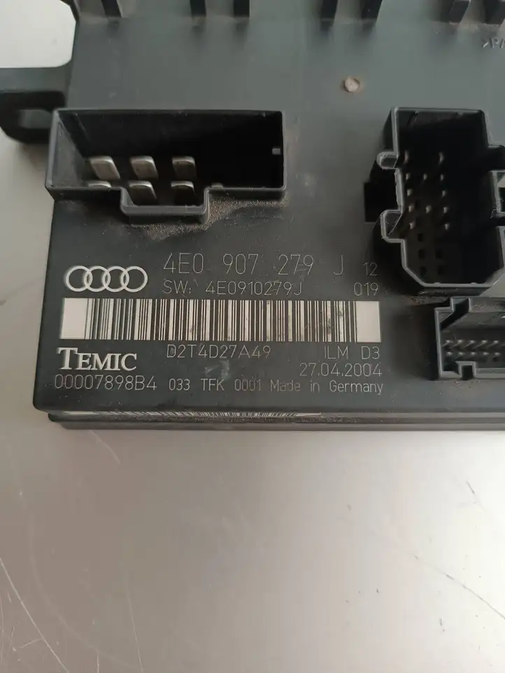 Audi A8 S8 D3 4E (2005 - 2007) 4E0907279J Модуль комфорта — фото 4