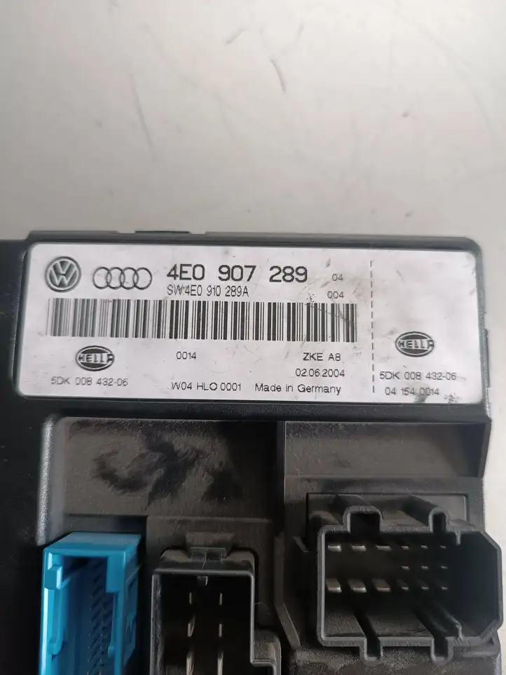 Audi A8 S8 D3 4E (2005 - 2007) 4E0907289 Модуль комфорта — фото 5
