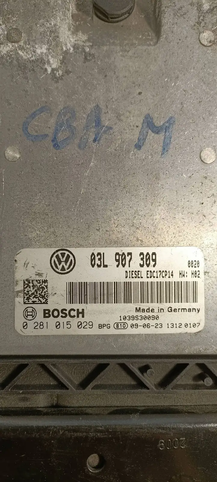 Volkswagen PASSAT B6 (2005 - 2010) 03L907309 Блок управления двигателем (ЭБУ) — фото 3