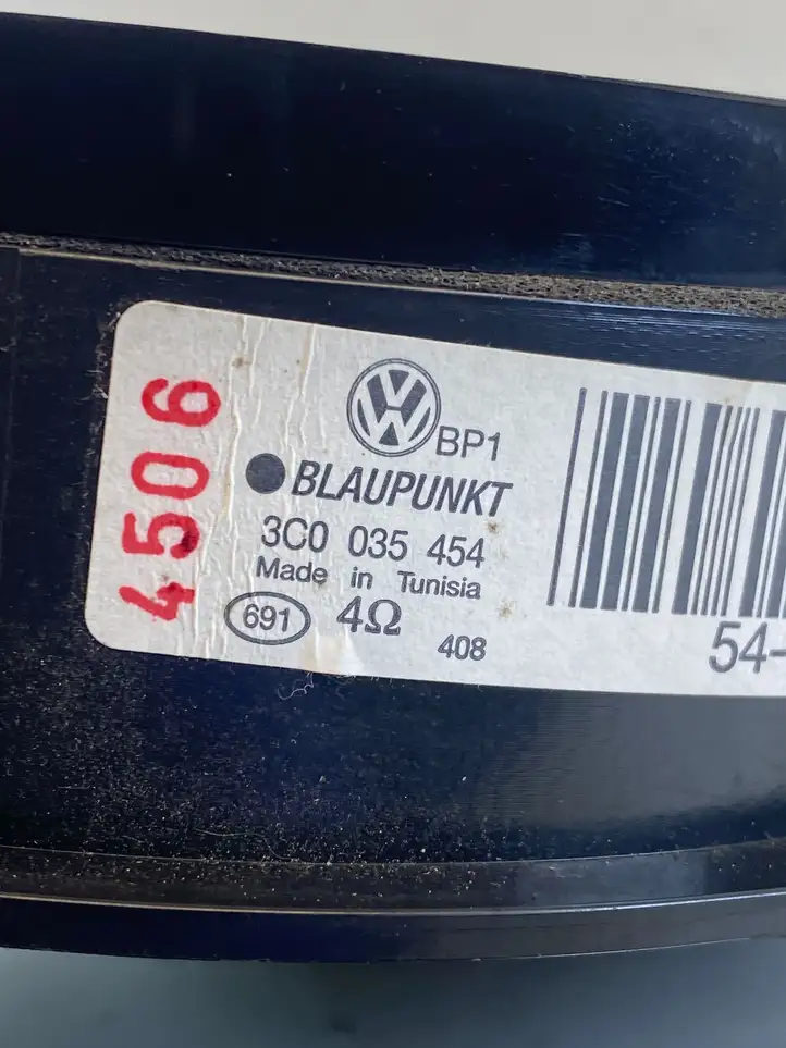Volkswagen PASSAT B6 (2005 - 2010) 3C0035454 Динамики передних дверей — фото 6
