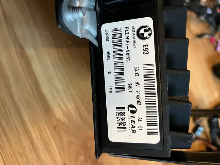 BMW 3 E92 E93 (2005 - 2014) 9145162 Блок Hi-Fi аудиосистемы — фото 3