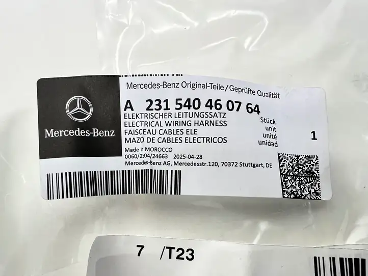 Mercedes-Benz SL R231 (2012 - 2019) A2315404607 Проводка парктроников — фото 6
