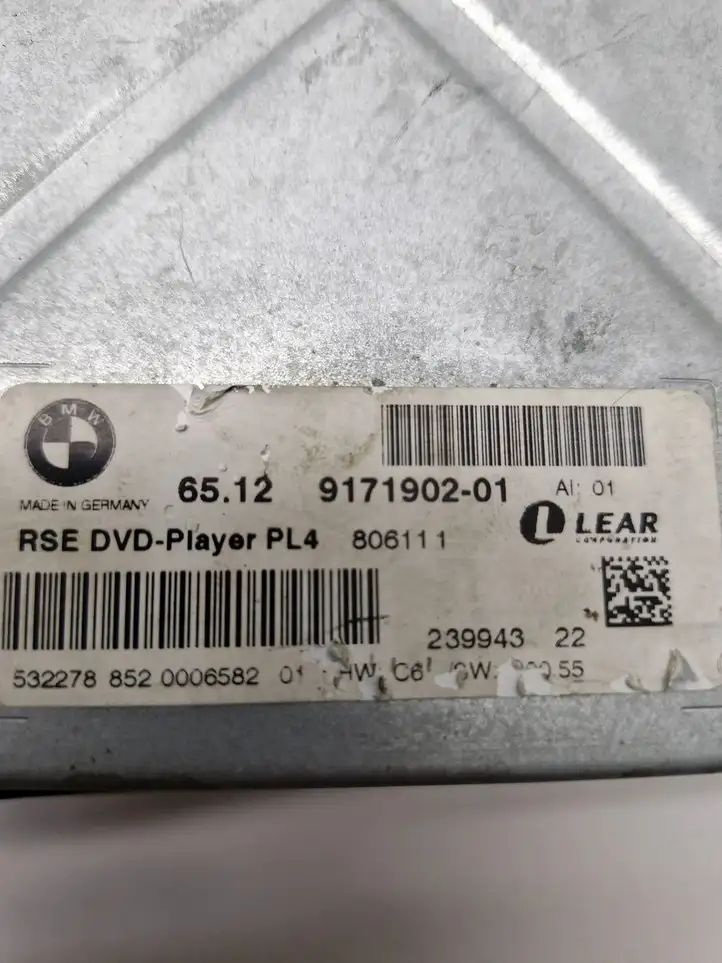 BMW X5 E70 (2006 - 2013) 65129171902 CD/DVD чейнджер — фото 4