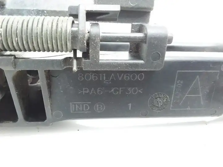 Nissan Primera (2001 - 2008) 80611AV600 Наружная ручка задней двери — фото 3