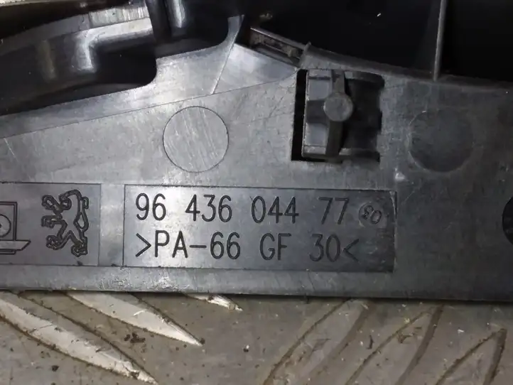 Peugeot 307 CC (2001 - 2005) 9643604477 Внутренняя ручка задней двери — фото 3