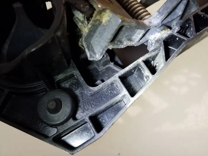 Volkswagen PASSAT B6 (2005 - 2010) 3C0837885J Наружная ручка задней двери — фото 6