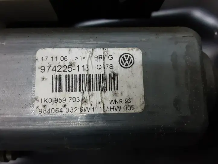 Volkswagen PASSAT B6 (2005 - 2010) 3C4839755H Стеклоподъемник передней двери (комплект) — фото 2