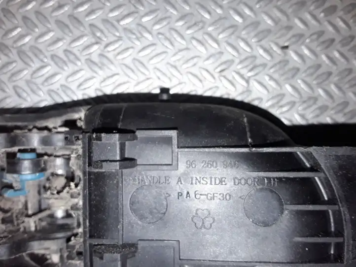 Daewoo Rezzo (2000 - ) 96260946 Внутренняя ручка задней двери — фото 2