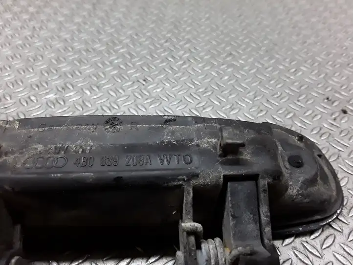 Audi A3/S3 8P (2004 - 2008) 4B0839208A Наружная ручка задней двери — фото 2