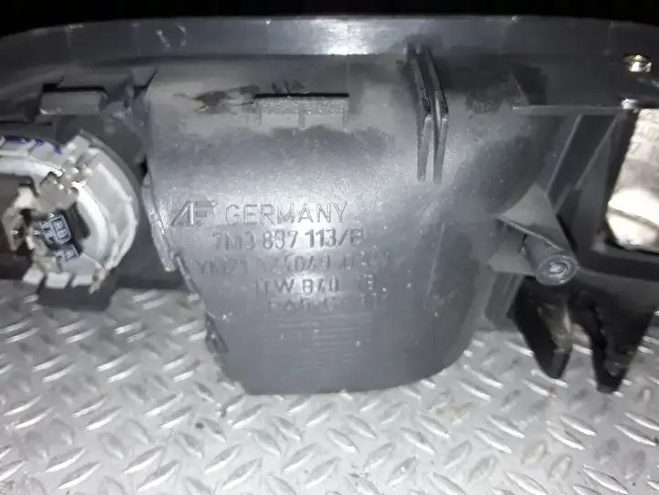 Volkswagen Sharan (2000 - 2003) 7M3837113B Внутренняя ручка задней двери — фото 2
