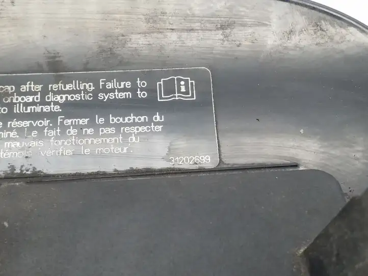 Volvo S60 (2010 - 2013) 31202699 Крышка топливного бака — фото 3