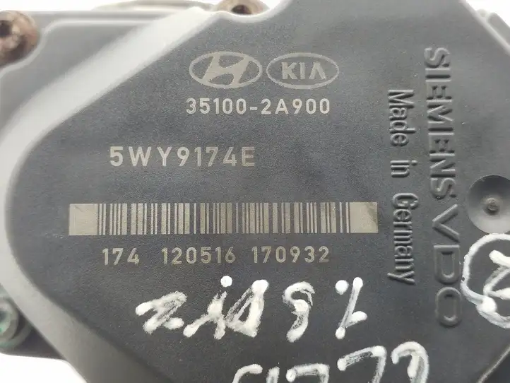Kia Ceed (2012 - 2015) 351002A900 Дроссельная заслонка — фото 4