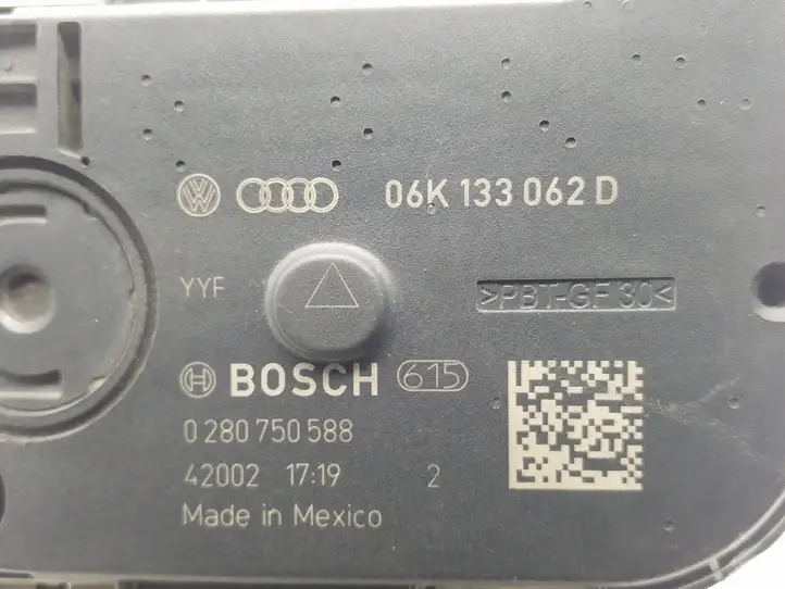 Volkswagen Jetta VI (2011 - 2018) 06K133062D Дроссельная заслонка — фото 5