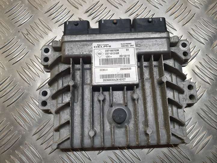 237100703R Dacia Duster Galios (ECU) modulis