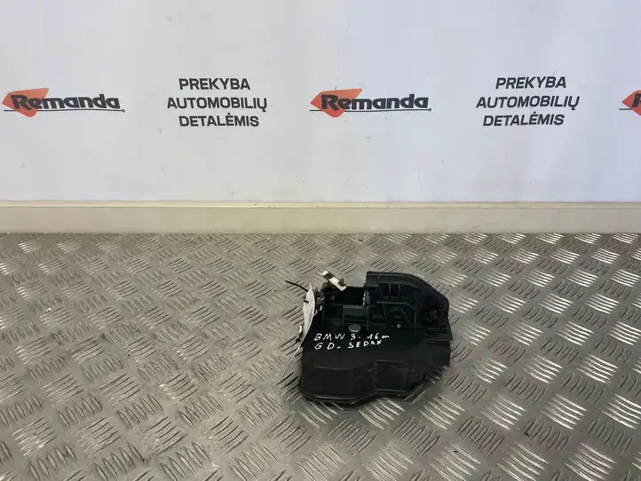 BMW 3 F30 F35 F31 (2012 - 2018) 7202148 Замок задней двери — фото 1