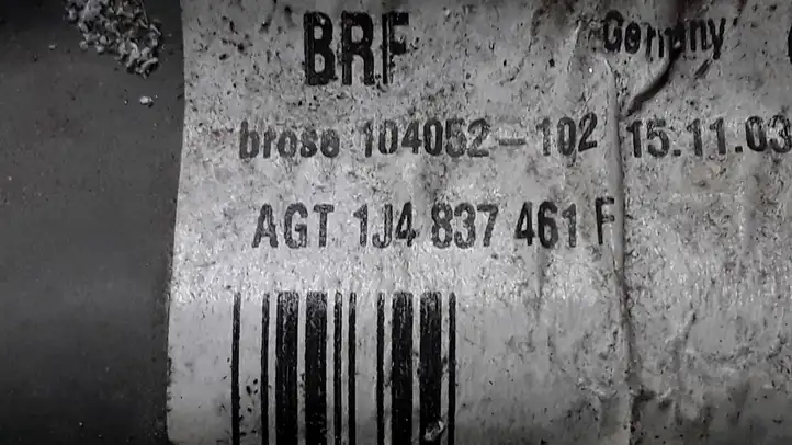 Volkswagen Bora (1998 - 2005)  1J4837755E Передний комплект электрического механизма для подъема окна