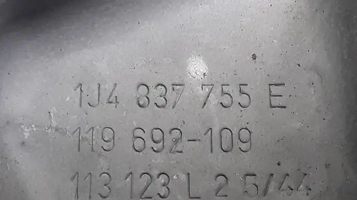 Volkswagen Bora (1998 - 2005)  1J4837755E Передний комплект электрического механизма для подъема окна