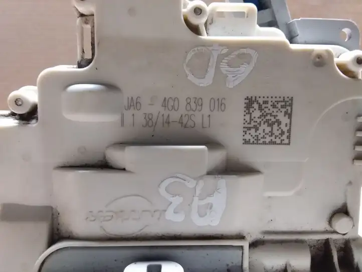Audi A3/S3 8V (2012 - 2016) 4G0839016 Замок задней двери — фото 2